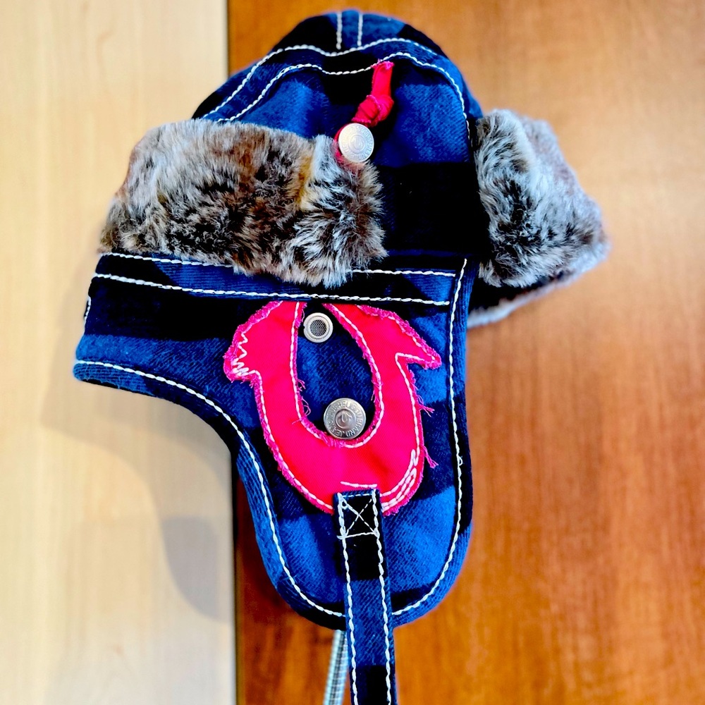 True Religion Fur Ski Hat!